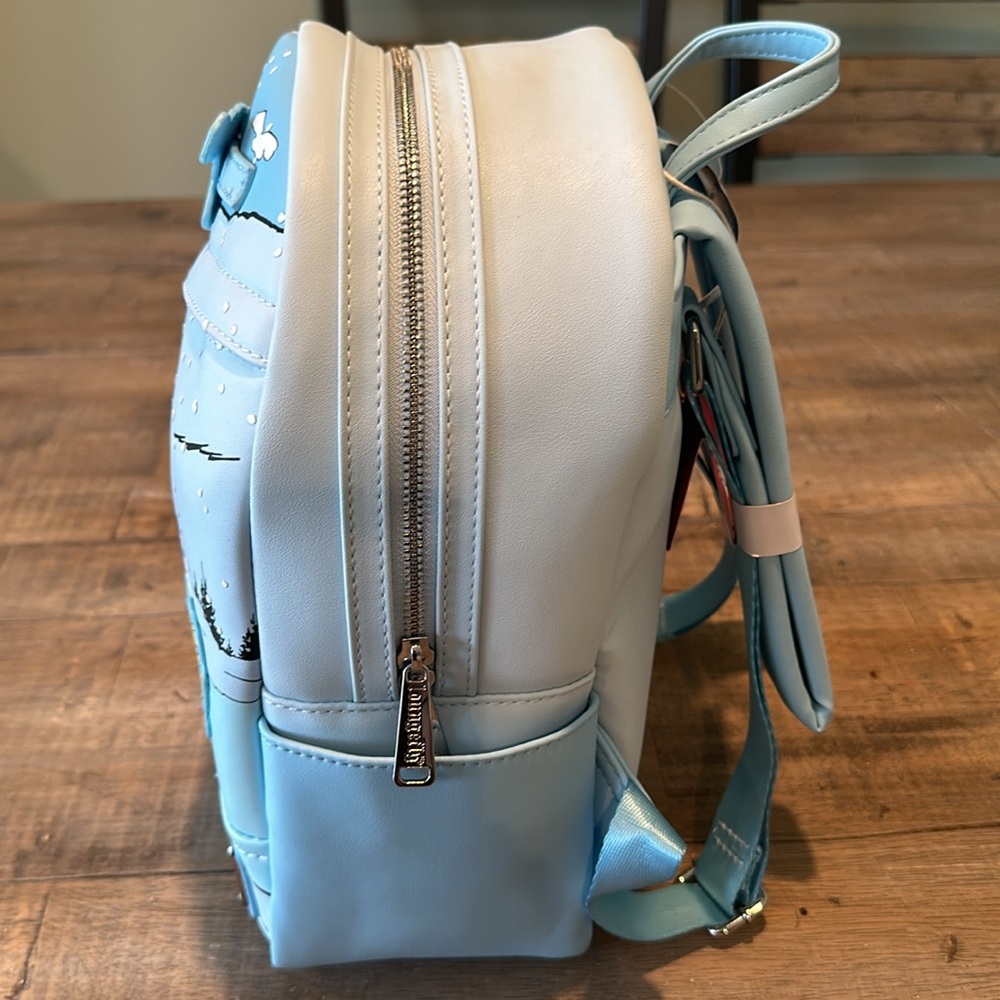 Peanuts Ice Skating Mini Backpack NWT - image 3